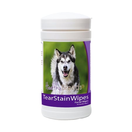 Healthy Breeds Alaskan Malamute Tear Stain Wipes 840235152101
